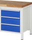 Unterbau-Container L3.0 | B580xT650xH620mm | 3xSchublade-TA Unterbau-Container L3.0 | B580xT650xH620mm | 3xSchublade-TA