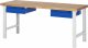Werkbank 7002I1 | B2000xT700xH840mm | 2xSchublade-TA Werkbank 7002I1 | B2000xT700xH840mm | 2xSchublade-TA