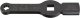 HAZET Schlag-Ringschlüssel ∙ mit 2 Schlagflächen 2872-E20 ∙ 3/4 Zoll (20 mm) Vierkant hohl ∙ Außen TORX® Profil ∙ SW E20