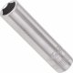 VIGOR Sechskant Steckschlüsseleinsatz ∙ lang ∙ V2537N ∙ 1/4 Zoll (6,3 mm) Vierkant hohl ∙ Außen Sechskant Profil ∙ SW 8 mm