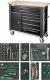 QR-Werkzeug-Sortiment mit Werkbank Schubl.7 + 1 Fach anthrazit | RAL 7016 161 St.