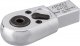 HAZET Bit Einsteck-Umschaltknarre 6408 ∙ 9 x 12 mm Einsteck-Vierkant massiv ∙ 1/4 Zoll (6,3 mm) Sechskant hohl ∙ Länge: 46,5 mm