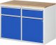 Schubladenschrank LL5.8.8 | B1145xT650xH825mm | B-Top-25mm | 2xSchublade-VA | 2xTür Schubladenschrank LL5.8.8 | B1145xT650xH825mm | B-Top-25mm | 2xSchublade-VA | 2xTür