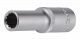 Steckschlüsseleinsatz | 1/2" | Zwölfkant | 9 mm | tief