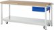 Werkbank mit Fahrgestell 8001I6 | B2000xT700xH880mm | 1xSchublade-TA Werkbank mit Fahrgestell 8001I6 | B2000xT700xH880mm | 1xSchublade-TA