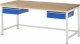 Werkbank höhenverstellbar 8002A1 | B2000xT900xH840-1040mm | 2xSchublade-TA