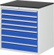Schubladenschrank XL5.17 | B770xT650xH820mm | M-Top-22mm | 7xSchublade-TA Schubladenschrank XL5.17 | B770xT650xH820mm | M-Top-22mm | 7xSchublade-TA