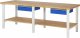 Werkbank höhenverstellbar 7001A7 | B2500xT900xH790-1140mm | 2xSchublade-TA Werkbank höhenverstellbar 7001A7 | B2500xT900xH790-1140mm | 2xSchublade-TA