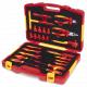 KOFFER MIT 25 WERKZEUGEN (1000V ISOLIERT) FÜR ELEKTROFAHRZEUGE
