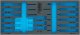 HAZET 2-Komponenten Weichschaumeinlage 163-517LN ∙ L x B: 392 mm x 172 mm