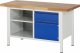 Werkbank 8461I2 | B1500xT700xH840-1040mm | 1xSchublade-TA | 1xTür Werkbank 8461I2 | B1500xT700xH840-1040mm | 1xSchublade-TA | 1xTür