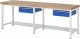 Werkbank höhenverstellbar 8001A3 | B2500xT700xH840-1040mm | 2xSchublade-TA Werkbank höhenverstellbar 8001A3 | B2500xT700xH840-1040mm | 2xSchublade-TA
