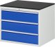 Schubladenschrank XL3.0 | B770xT650xH640mm | M-Top-22mm | 3xSchublade-TA Schubladenschrank XL3.0 | B770xT650xH640mm | M-Top-22mm | 3xSchublade-TA