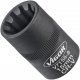 VIGOR Steckschlüsseleinsatz ∙ V7158-8 ∙ 3/8 Zoll (10 mm) Vierkant hohl ∙ Innen Sechskant Profil ∙ SW 8 mm