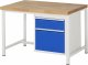 Werkbank höhenverstellbar 8156A1 | B1250xT900xH840-1040mm | 2xSchublade-TA Werkbank höhenverstellbar 8156A1 | B1250xT900xH840-1040mm | 2xSchublade-TA