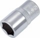 HAZET Steckschlüsseleinsatz 850A-3/8 ∙ 1/4 Zoll (6,3 mm) Vierkant hohl ∙ Außen Sechskant-Tractionsprofil ∙ SW 3⁄8″