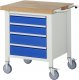 Fahrbare Werkbank 8162 | B750xT700xH880-1080mm | 4xSchublade-TA Fahrbare Werkbank 8162 | B750xT700xH880-1080mm | 4xSchublade-TA