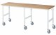 Fahrbarer Arbeitstisch (HV) Tom (6 LR) | B2500xT800xH910-1230mm | B-Platte-25mm Fahrbarer Arbeitstisch (HV) Tom (6 LR) | B2500xT800xH910-1230mm | B-Platte-25mm