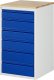 Schubladeschrank L7.11 | B580xT650xH1035mm | B-Top-25mm | 6xSchublade-TA Schubladeschrank L7.11 | B580xT650xH1035mm | B-Top-25mm | 6xSchublade-TA
