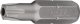HAZET 5-Stern Bit 2225-27H ∙ 1/4 Zoll (6,3 mm) Sechskant massiv ∙ Innen 5-Stern Profil mit Zapfen ∙ SW 27H