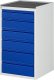 Schubladeschrank L7.11 | B580xT650xH1035mm | MT-Top-25mm | 6xSchublade-TA Schubladeschrank L7.11 | B580xT650xH1035mm | MT-Top-25mm | 6xSchublade-TA