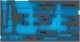 HAZET 2-Komponenten Weichschaumeinlage 163-548LN ∙ L x B: 342 mm x 172 mm