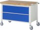 Fahrbare Werkbank 8355 | B1250xT700xH880-1080mm | 2xSchublade-VA Fahrbare Werkbank 8355 | B1250xT700xH880-1080mm | 2xSchublade-VA
