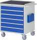 Montagewagen XL5.16 | B770xT650xH975mm | 6xSchublade-TA | MT-Top-25mm