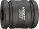 HAZET Schlag- | Maschinenschrauber Adapter 1003S-1 ∙ 3/4 Zoll (20 mm) Vierkant hohl ∙ Innen Sechskant Profil ∙ Länge: 54 mm