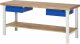 Werkbank 7002I7 | B2000xT700xH840mm | Ablageboden Buche | 2xSchublade-TA Werkbank 7002I7 | B2000xT700xH840mm | Ablageboden Buche | 2xSchublade-TA
