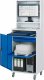 Computer-Schrank 99 mit Monitorgehäuse | B650xT520xH1895mm | mobil Computer-Schrank 99 mit Monitorgehäuse | B650xT520xH1895mm | mobil