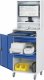 Computer-Schrank 66 mit Monitorgehäuse T250mm | B65 xT520xH1895mm | mobil Computer-Schrank 66 mit Monitorgehäuse T250mm | B65 xT520xH1895mm | mobil