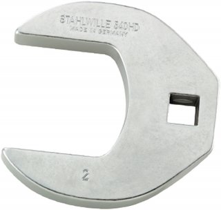 1/2" Crowfoot-Schlüssel heavy-duty SW 1 1/2" L.76mm