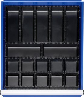 Einteilungsset 35 für Schublade-Größe-L | für Fronthöhe 60-360mm