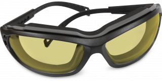 Schutzbrille LUXE - gelb - Blister (Nummer 60976)