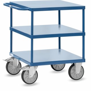 Tischwagen 2417B - Stahlblech-Plattformen bündig