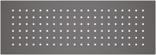 VIGOR Lochwandplatte ∙ 861 x 301 mm ∙ V6000-015S-E