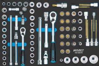 HAZET Werkzeug Satz 163-630/76 ∙ 76-teilig