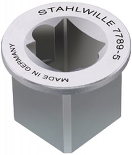 Vergrößerungsstück Innen-4kant 3/8mm Außen-4kant 1/2mm