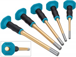 HAZET Splinttreiber-Satz ∙ mit Handschutz ∙ lang 751LHS/5-1 ∙ 5-teilig
