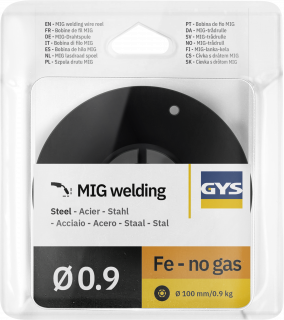 Fülldrahtspule - Stahl - Ø 100 mm - Ø 0,9 mm - ohne Gas