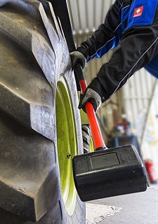 VIGOR Gummihammer 5 kg ∙ V2234 ∙ Länge: 900 mm