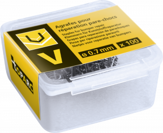 100 Klammern - V-Form - Box