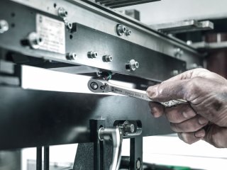 8004 A Zyklop Metal-Knarre mit Umschalthebel mit 1/4"-Antrieb | 1/
