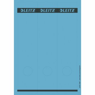 Leitz Ordneretikett 16870035 lang/breit Papier blau 75 St./Pack.