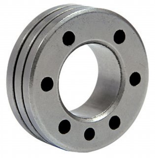 2 Drahtführungsrollen - Typ C - Ø 1,8/2,0 mm - Fülldraht - Stahl