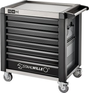 Werkstattwagen 98/8 PRO 8 Schubl. 651 x 1001 x 1020 mm  anthrazit | RAL 7016; schwarz | RAL 9005