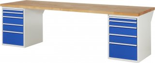 Werkbank 7511A3 | B3000xT900xH890mm | 10xSchublade-TA
