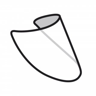 5 Außenscheiben - für Visier - NAVITEK 5-8/9-13