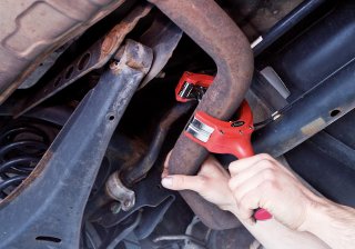 VIGOR Ratschen-Rohrschneider ∙ für Auspuff ∙ V3309 ∙ 32 - 67 mm